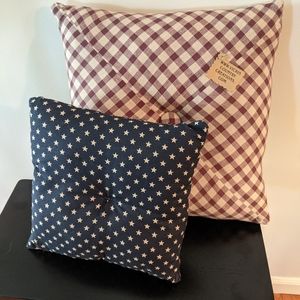 Two country pillows